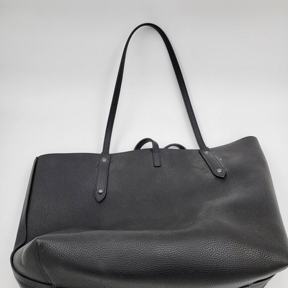 Limited Edition Coach Tote Large Black Pebble Leather Wild Beast 36315 - Picture 3 of 16